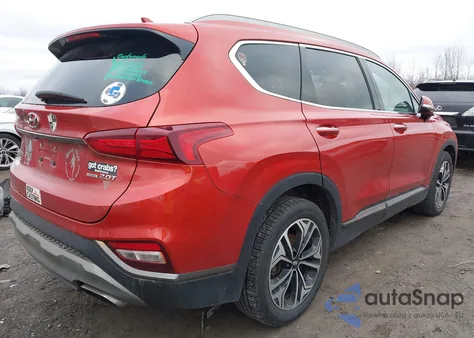 2019 Hyundai Santa Fe Ultimate 2.0T z USA, uszkodzony, nr VIN 5NMS5CAAXKH024456